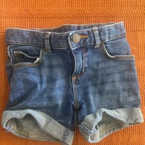 Toddler girls denim shorts